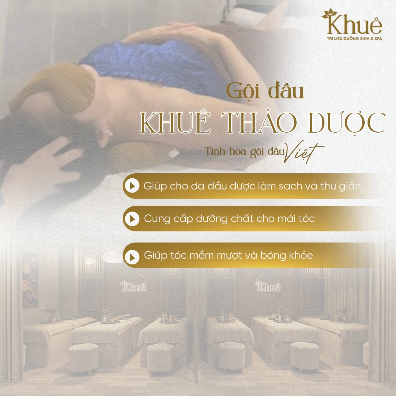 Gội đầu KHUÊ thảo dược
