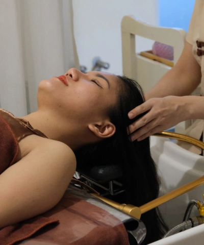 Massage vùng đầu