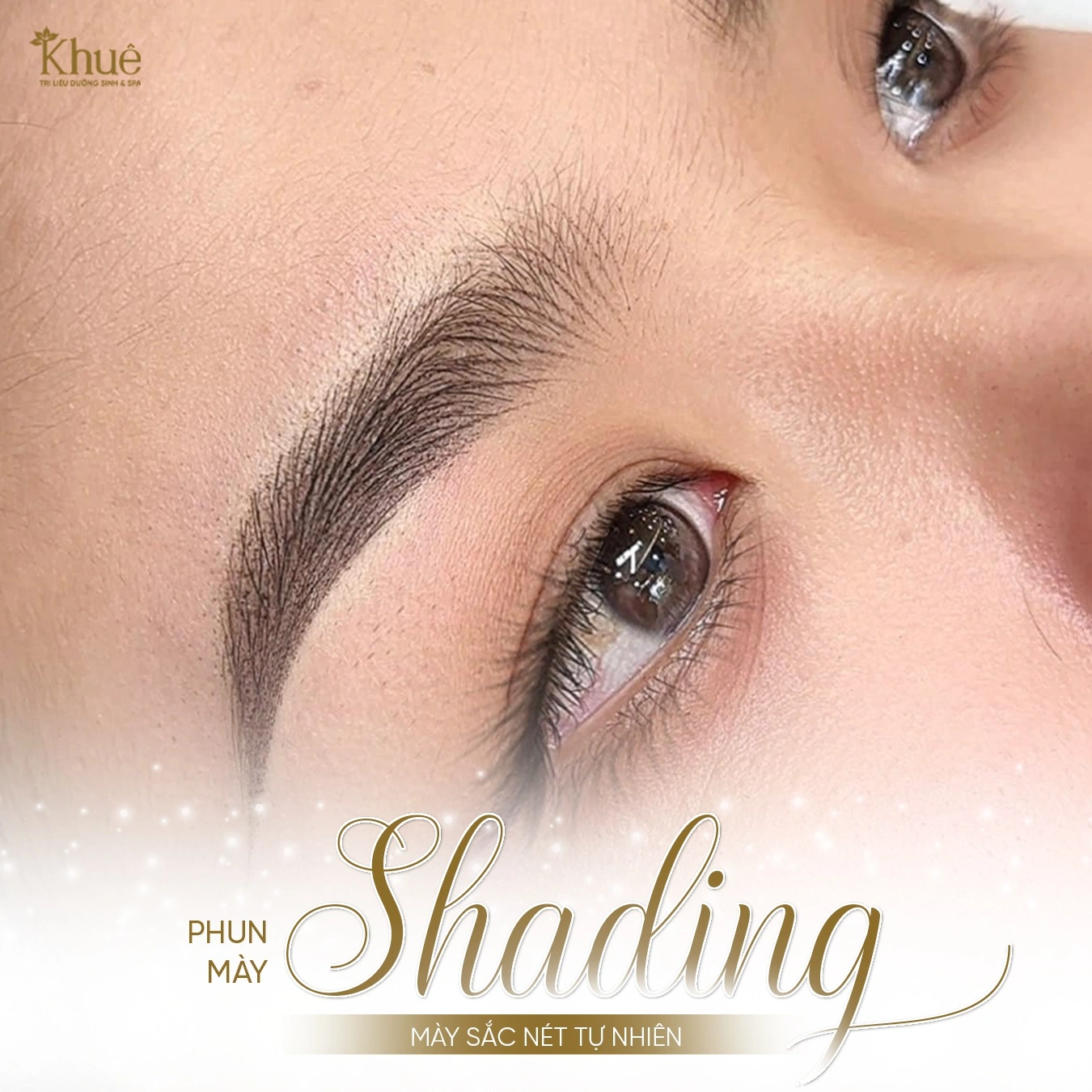 Phun mày Shading